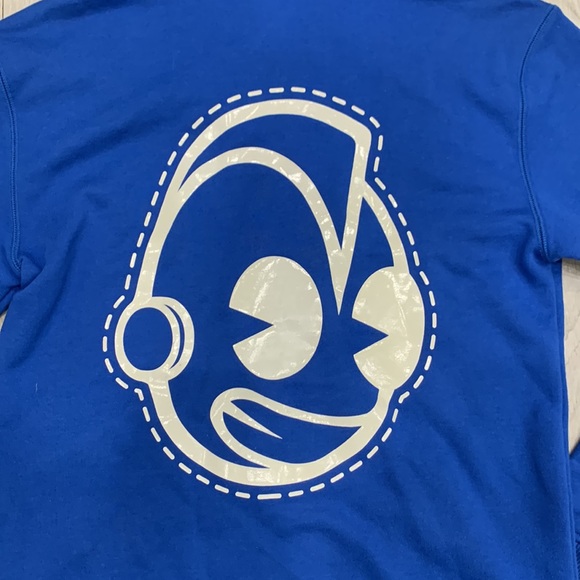 Kidrobot Blue Zipper Hoodie - Picture 10 of 11